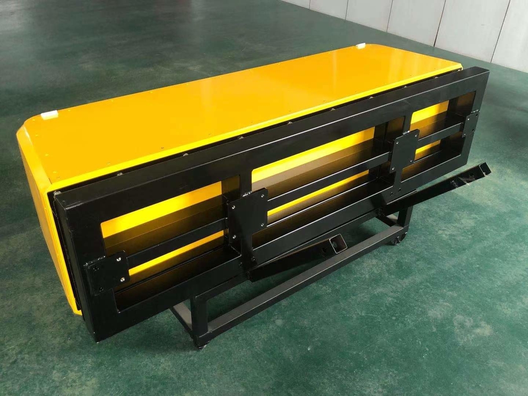 el tipo fijado dispositivo del almacenador intermediario detrás guarda el atenuador del desplome de la carretera de HS-80W-LT
