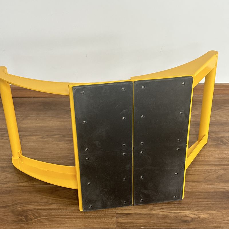 Barricada portátil plegable recubierta en polvo con diseño de piezas reemplazables para el control de tráfico a baja velocidad