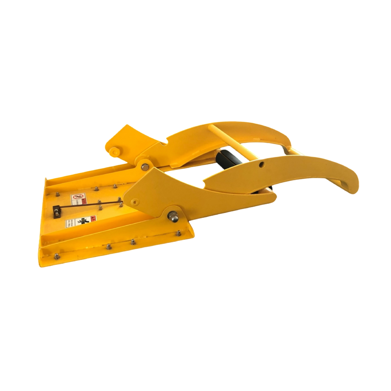 13Barrera de seguridad plegable de vehículo ultraligera de.4 kg con mecanismo de frenado de fricción para el control de tráfico a baja velocidad