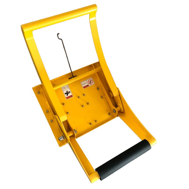 Barrera de seguridad plegable ultraligera para vehículos con recubrimiento electrostático en polvo para protección contra choques