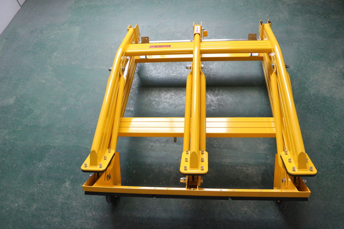 Barrera vehicular portátil plegable ligera de 25 kg con pulverización electrostática para seguridad vial