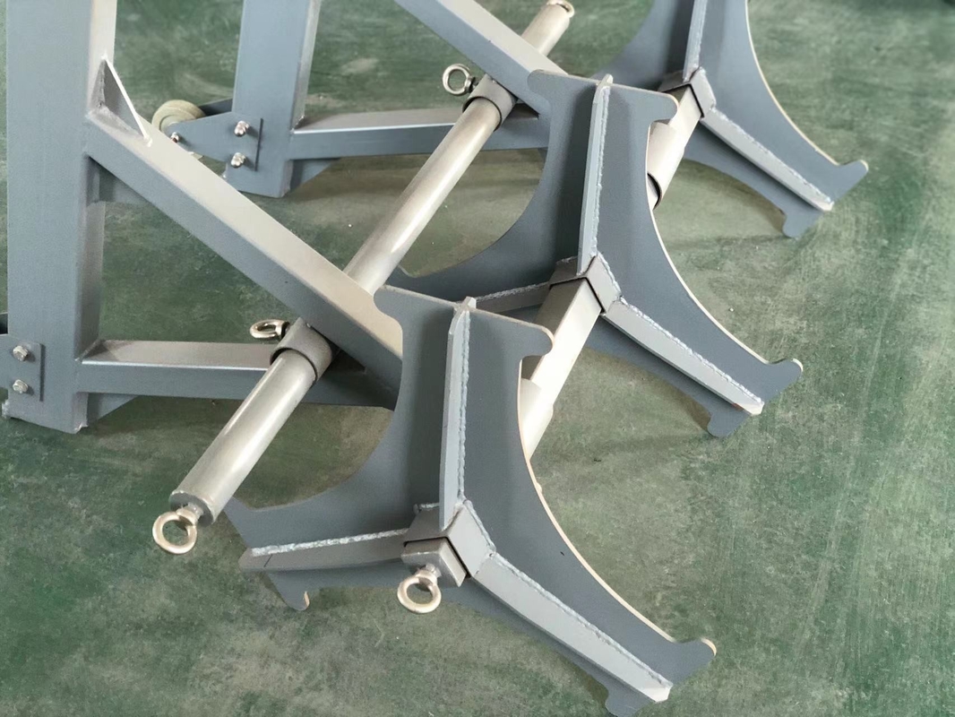 Tipo estructura de las barreras 60kg Y de la seguridad del coche del barnizado electrostático