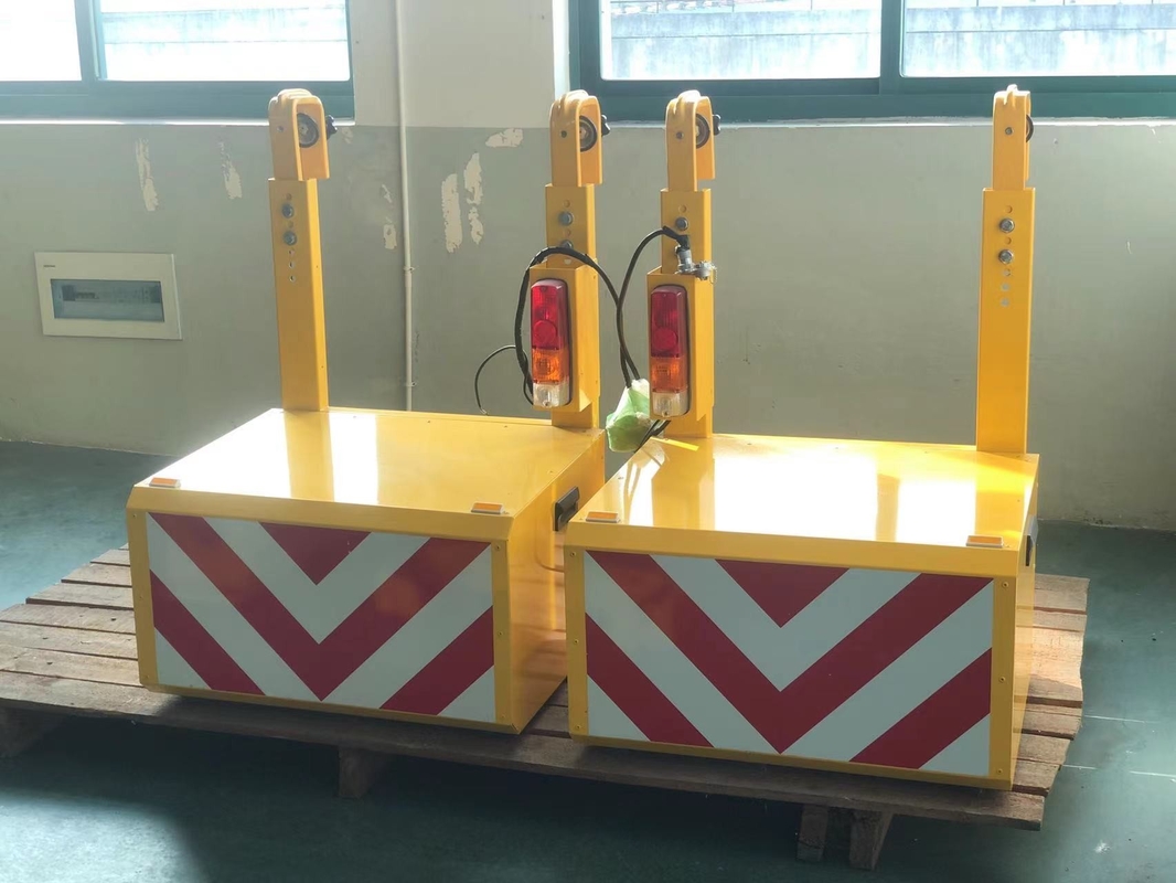 Tipo de aluminio de la suspensión del atenuador del tráfico de camión de basura