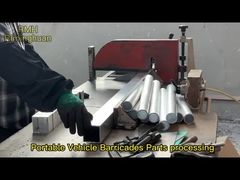 El vehículo portátil se atrinchera proceso que trabaja a máquina de la parte